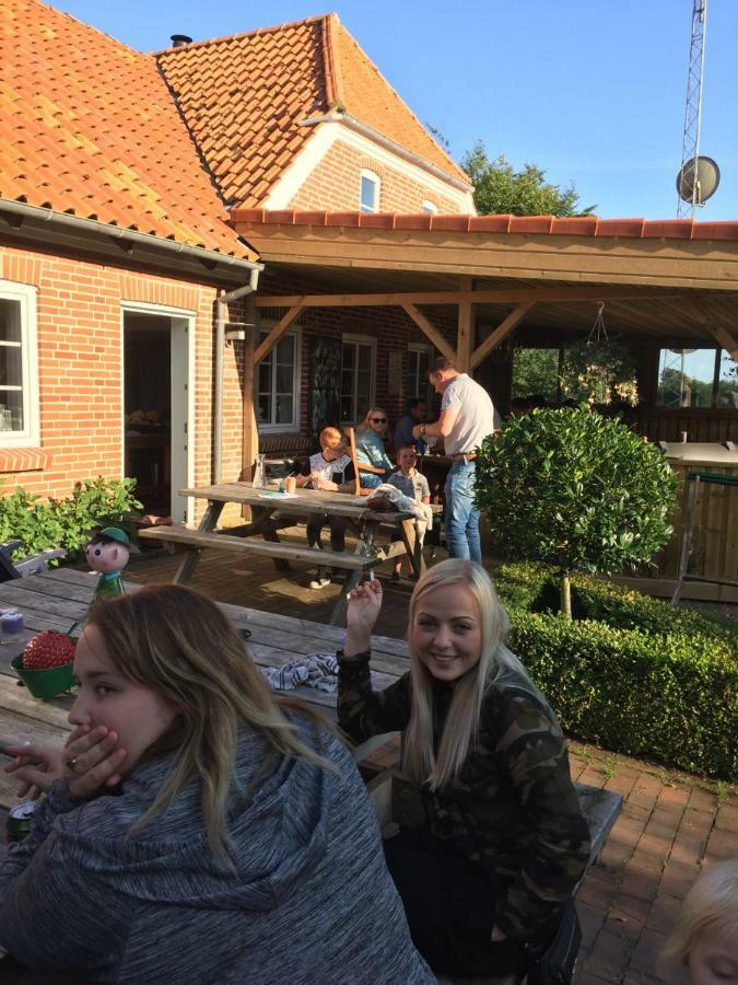 Familiehuis Boysen Appartementen Ribe Buitenkant foto
